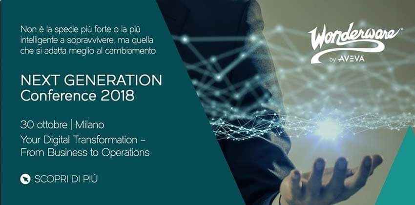 Scopri i protagonisti di Wonderware NextGen 2018